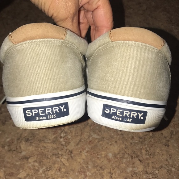 Men’s Canvas Sperry Sneakers - Picture 7 of 10